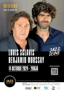 Concert de Louis Sclavis & Benjamin Moussay à l'ECUJE